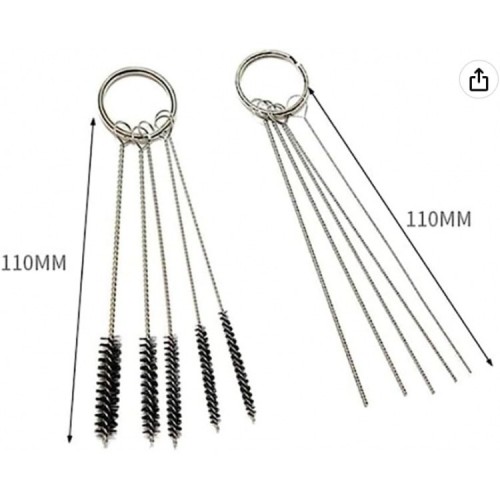 Air Brush ve Boya Tabancası Temizlik Fırçası Seti