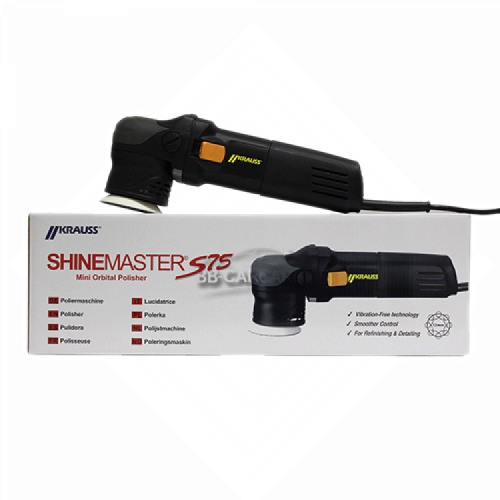 KRAUSS SHINE MASTER S75 MİNİ ORBİTAL POLİSAJ MAKİNESİ 500W 12MM SALINIM - 74MM TABAN ÇAPI