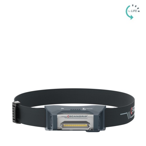 SCANGRIP I-VIEW - Sensörlü şarj edilebilir LED kafa lambası.